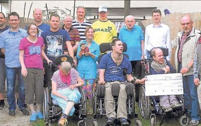 Schlag den Prinzen! Spendenscheck – Übergabe