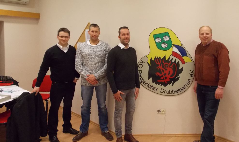 Drubbelnarren eröffnen wieder Geschäftsstelle