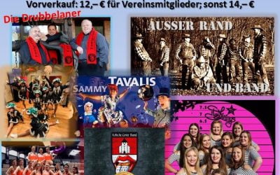 Galasitzung am 2. Februar – noch Karten erhältlich